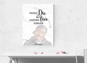 People die but legends live forever