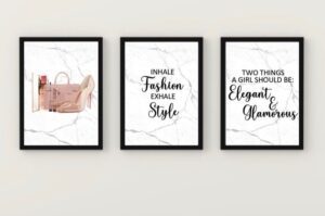 Two things a girl should be: Elegant and Glamorous