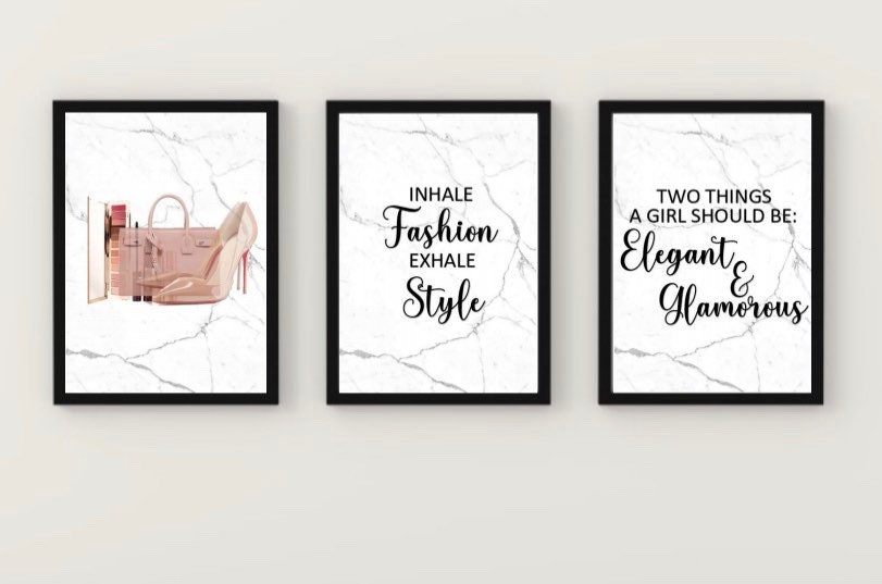 Two things a girl should be: Elegant and Glamorous