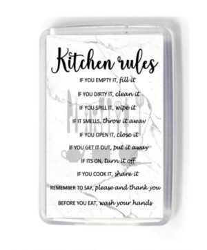 Kitchen rules