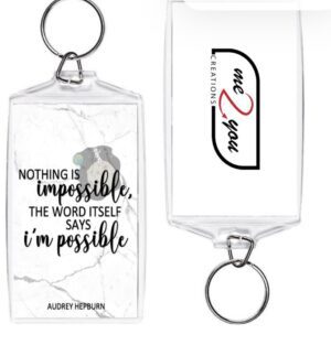 Nothing is impossible the word itself says im possible