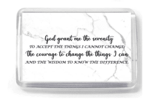 God grant me the serenity