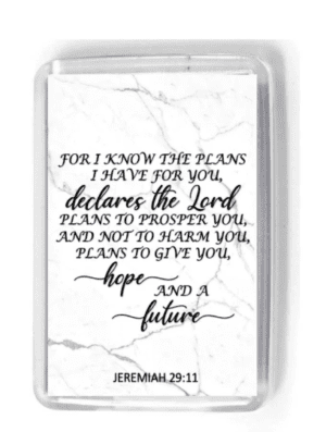 Declares the Lord hope and future