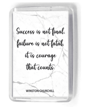 Success is not final