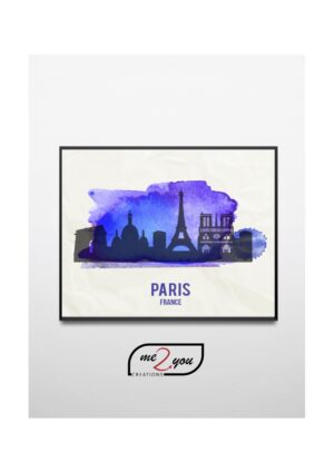 Watercolour Paris