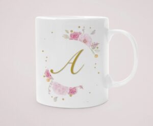 Floral initial