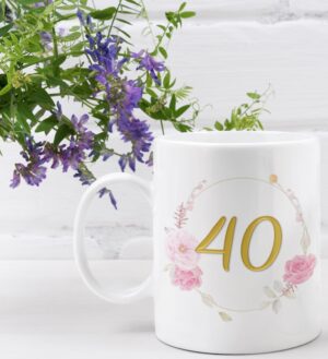 40th Birthday - Floral