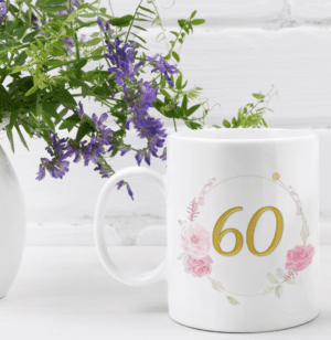 60th Birthday - Floral