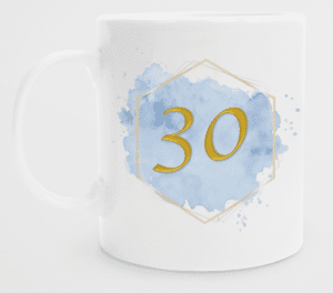 30th Birthday - Blue