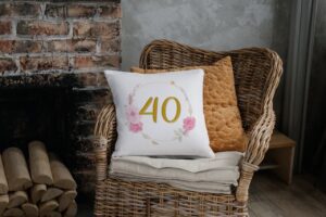 40th Birthday - floral