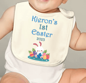 Baby's 1st Easter bib